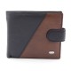 Колан и портфейл от естествена кожа в черно и кафяво – луксозен подарък за мъж